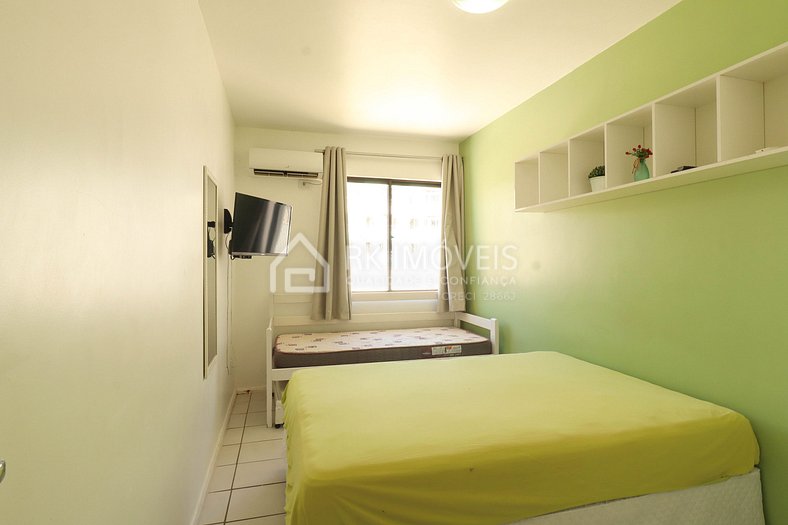 Apartamento 01 dormitorio zona privilegiada frente al mar -