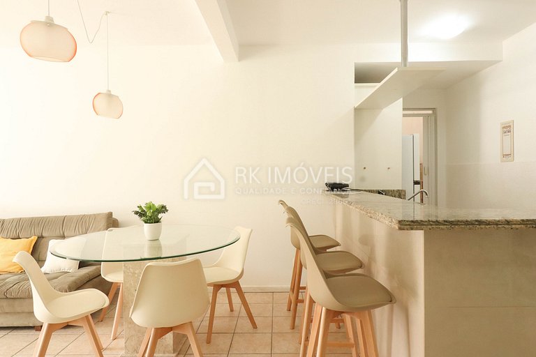 Apartamento a 30m del mar para 6 personas.