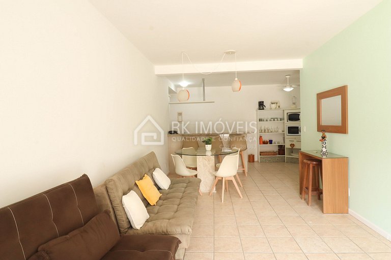 Apartamento a 30m del mar para 6 personas.