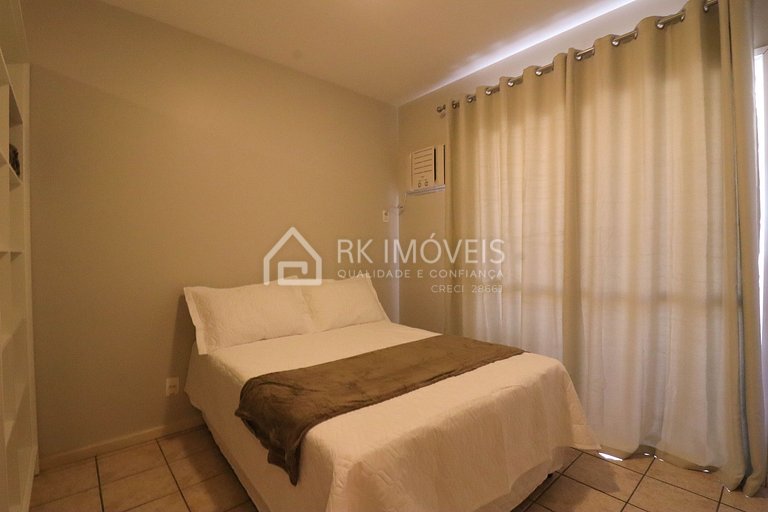 Apartamento Holiday Florianópolis -121A-RK Imóveis Temporada