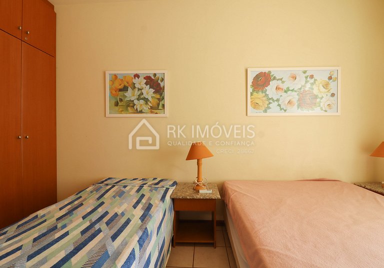 Apartamento Holiday Florianópolis -143B-RK Imóveis Temporada