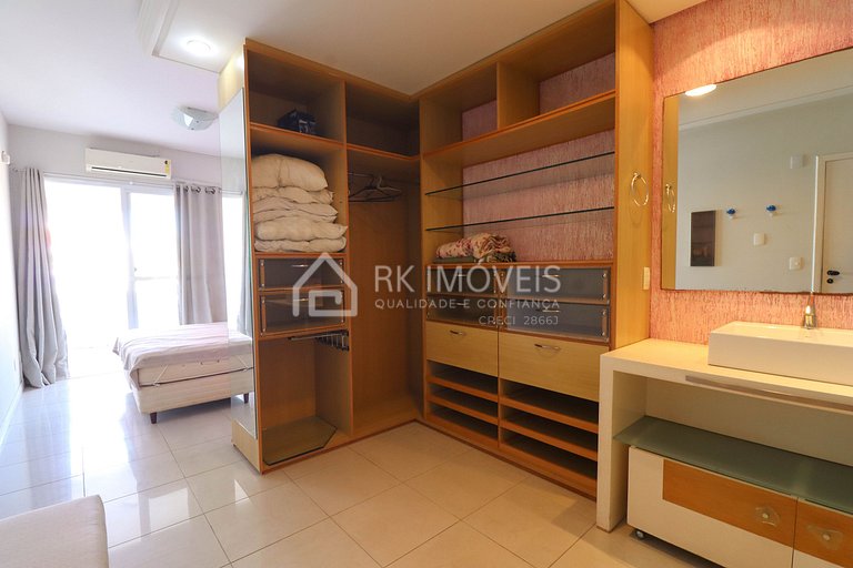 Apartamento Holiday Florianópolis -146B-RK Imóveis Temporada