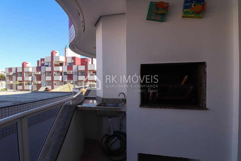 Apartamento Holiday Florianópolis -146B-RK Imóveis Temporada