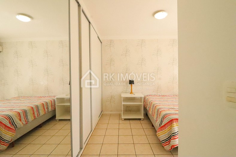 Apartamento Holiday Florianópolis -151B-RK Imóveis Temporada