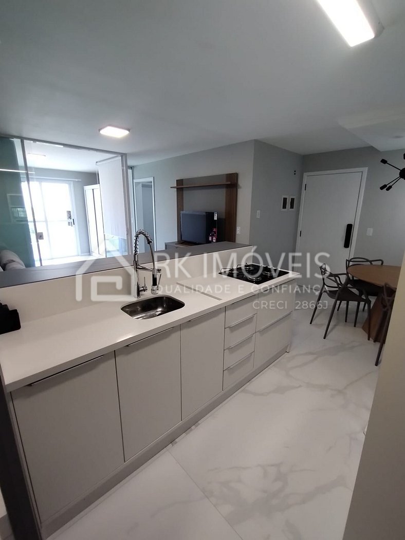 Apartamento Holiday Florianópolis -155B-RK Imóveis Temporada