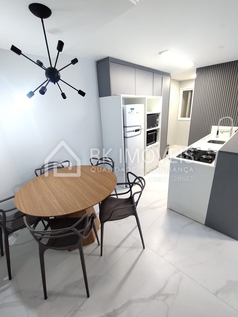 Apartamento Holiday Florianópolis -155B-RK Imóveis Temporada