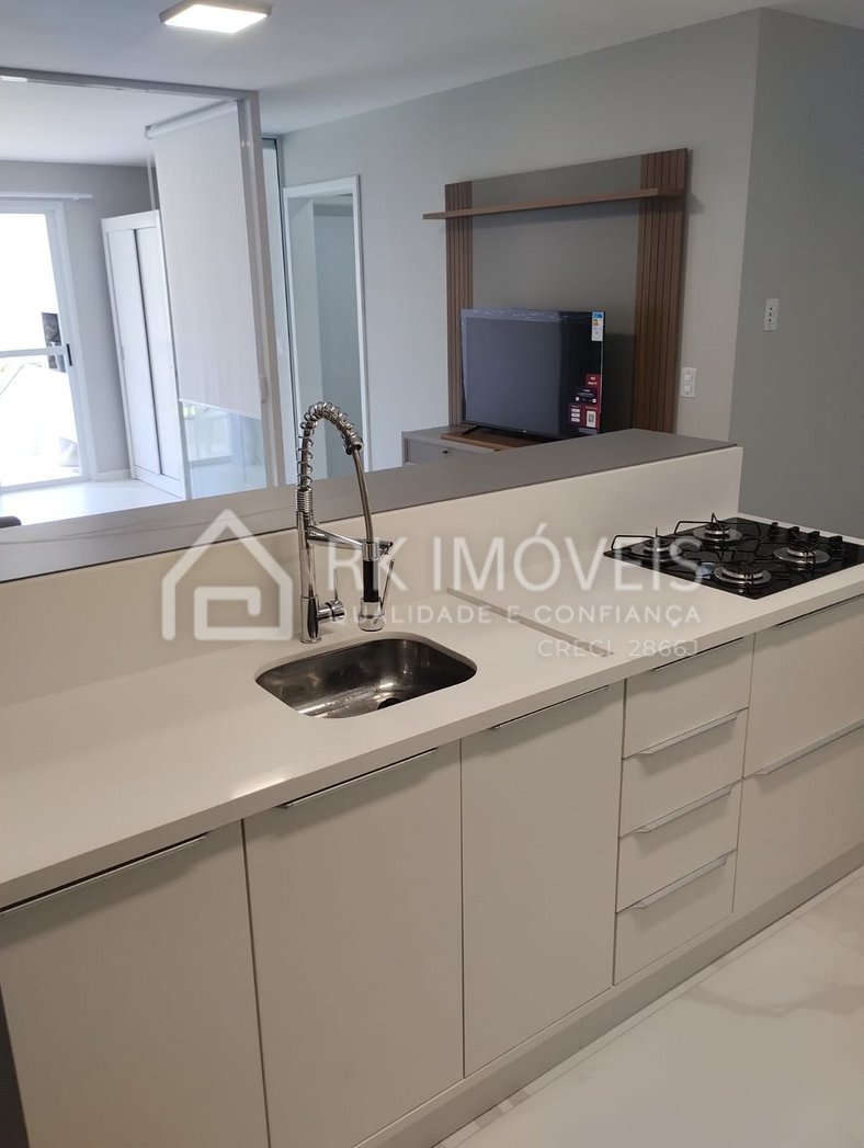 Apartamento Holiday Florianópolis -155B-RK Imóveis Temporada