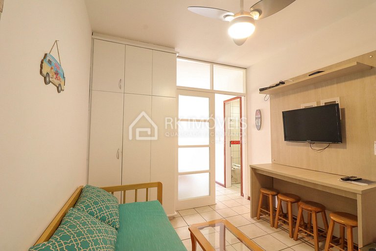 Apartamento Holiday Florianópolis -158B-RK Imóveis Temporada