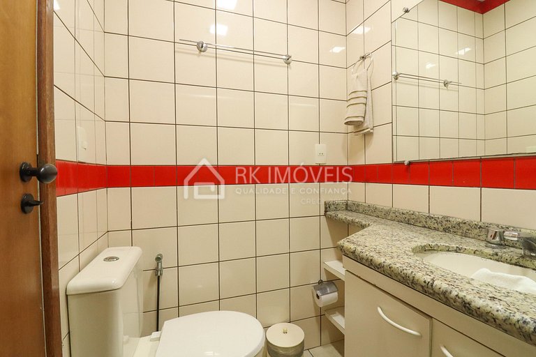 Apartamento Holiday Florianópolis -158B-RK Imóveis Temporada