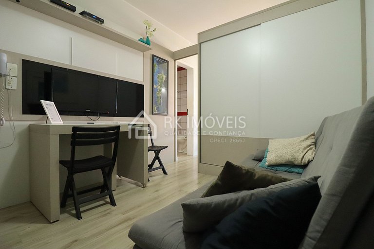 Apartamento Holiday Florianópolis -160B-RK Imóveis Temporada