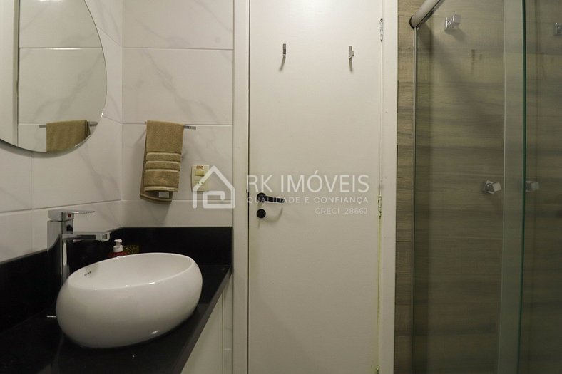 Apartamento Holiday Florianópolis -204A-RK Imóveis Temporada