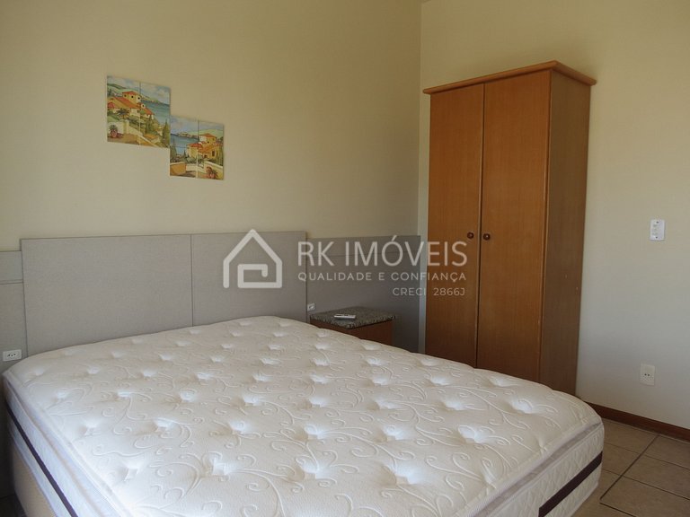 Apartamento Holiday Florianópolis -209B-RK Imóveis Temporada