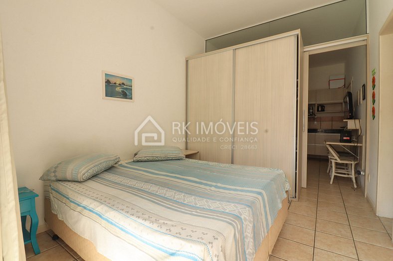 Apartamento Holiday Florianópolis -218A-RK Imóveis Temporada