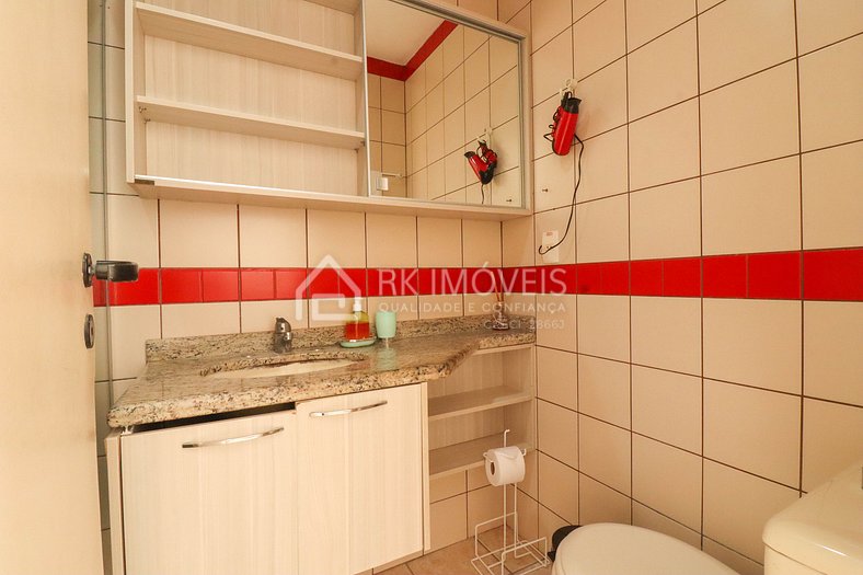 Apartamento Holiday Florianópolis -218A-RK Imóveis Temporada