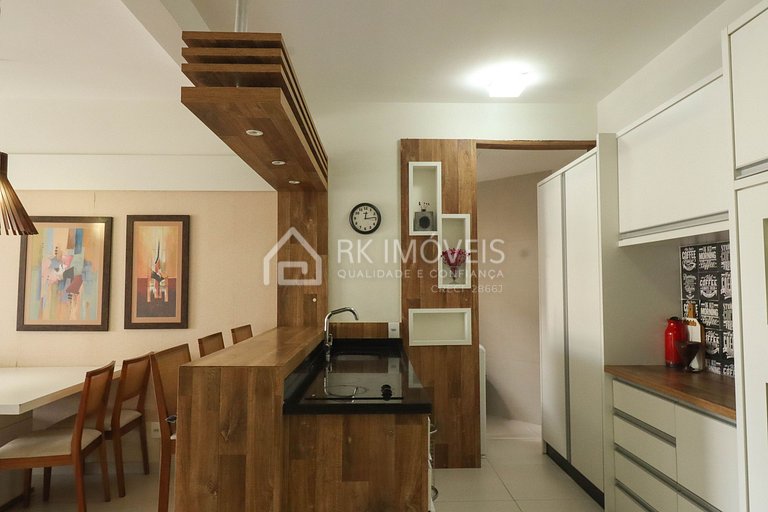 Apartamento Holiday Florianópolis -223A-RK Imóveis Temporada