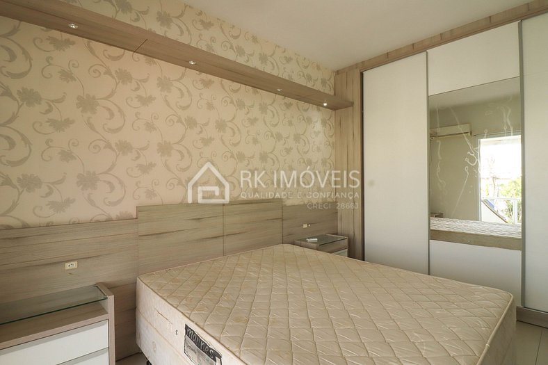 Apartamento Holiday Florianópolis -223A-RK Imóveis Temporada