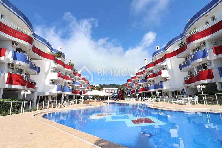 Apartamento Holiday Florianópolis -232A-RK Imóveis Temporada