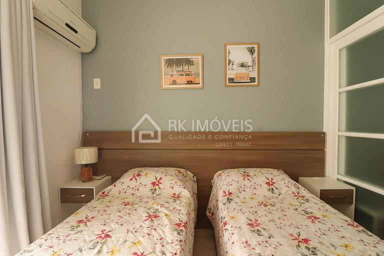 Apartamento Holiday Florianópolis -249B-RK Imóveis Temporada