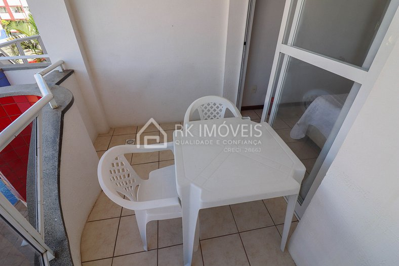 Apartamento Holiday Florianópolis -258B-RK Imóveis Temporada