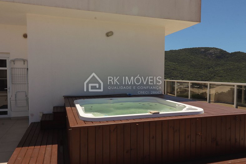 Coverage with 3 suites and jacuzzi Mirante Home Club - OZ01I