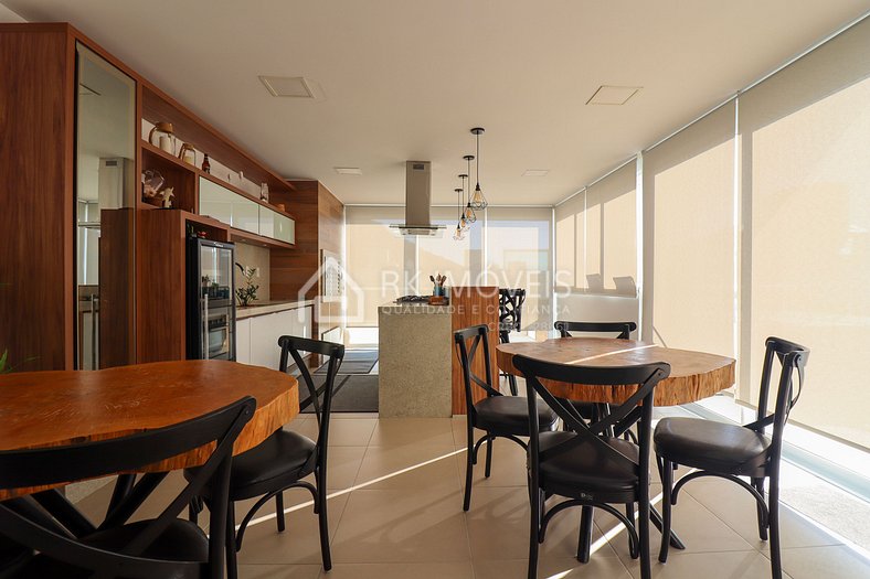 Excelente apartamento con 3 suites y área gourmet - NW01I