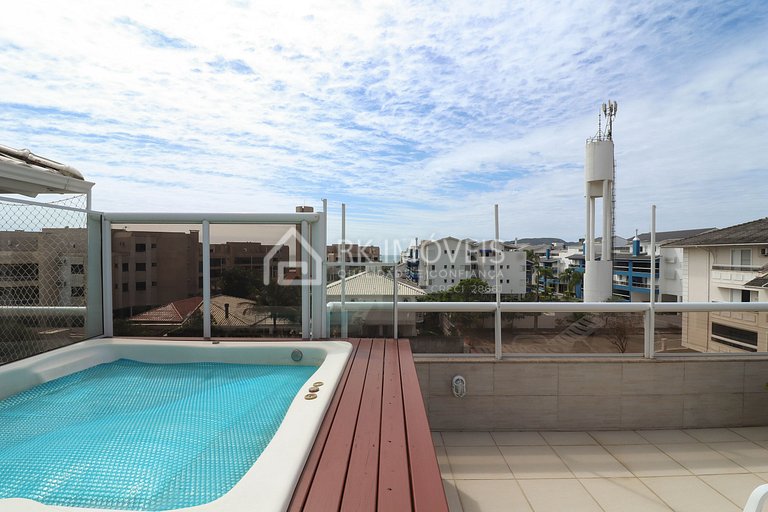 Excelente penthouse con jacuzzi y vista al mar - NI01I