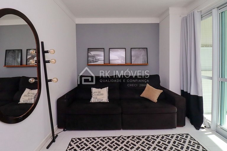 Hermoso apartamento - RK Imóveis Temporada - DC01I