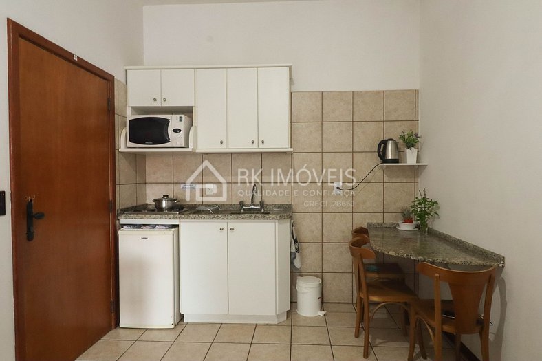 Lindo apartamento para 4 pessoas com vista mar