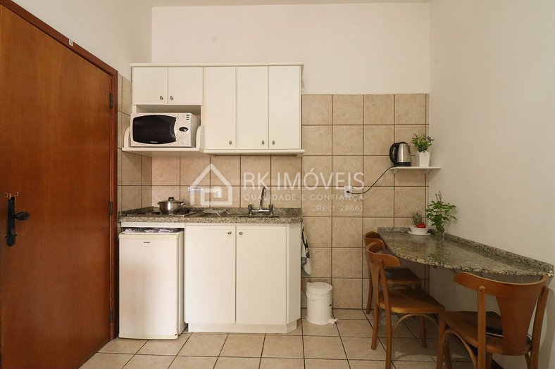 Lindo apartamento para 4 pessoas com vista mar