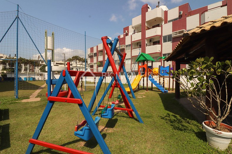 Lindo apartamento para 4 pessoas com vista mar